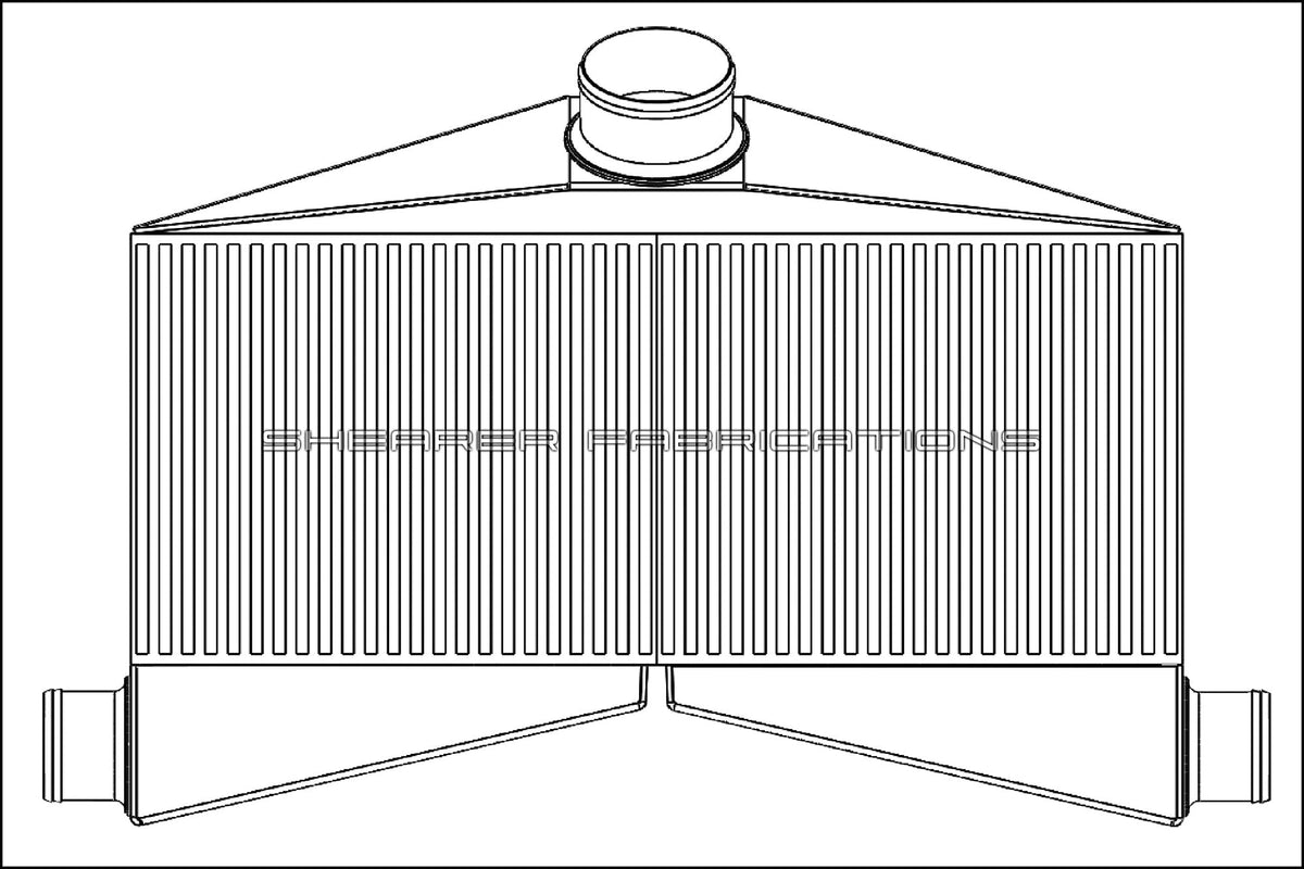 Pro/Series, TT, 1200hp - HP Race Brands - Shearer Fabrications, Inc. - Intercooler