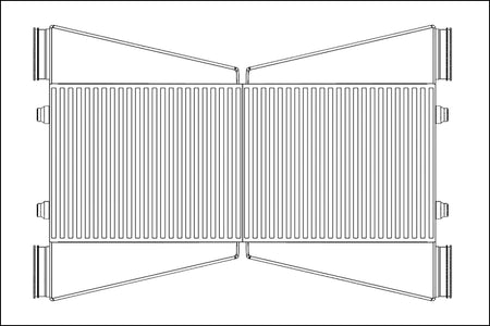 Pro/Series, TT, 1200hp - HP Race Brands - Shearer Fabrications, Inc. - Intercooler