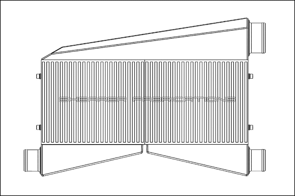Pro/Series, TT, 1200hp - HP Race Brands - Shearer Fabrications, Inc. - Intercooler