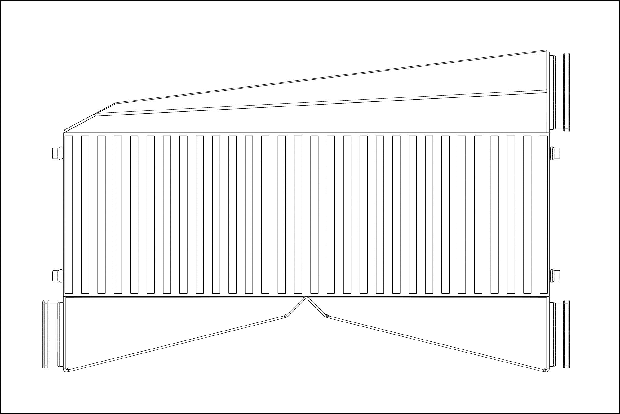 Pro/Series, TT, 1600hp - HP Race Brands - Shearer Fabrications, Inc. - Intercooler