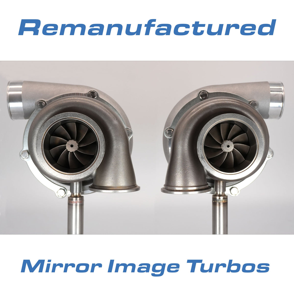 Remanufactured - HPT F2 6466 Mirror Image Turbocharger Set (V-Band 0.82 A/R) - HP Race Brands - HPT Turbo - Reman Turbochargers