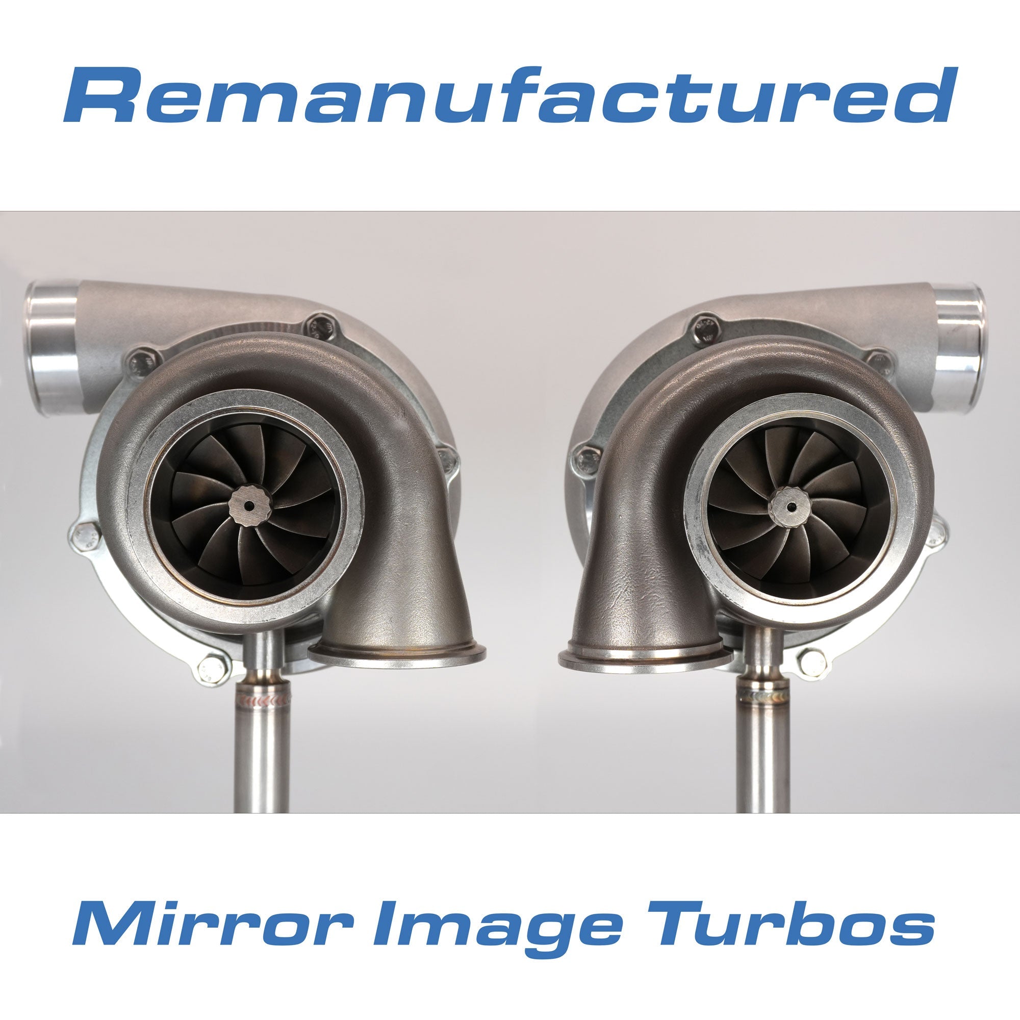 Remanufactured - HPT F2 6466 Mirror Image Turbocharger Set (V-Band 0.82 A/R) - HP Race Brands - HPT Turbo - Reman Turbochargers