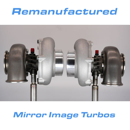 Remanufactured - HPT F2 6466 Mirror Image Turbocharger Set (V-Band 0.82 A/R) - HP Race Brands - HPT Turbo - Reman Turbochargers