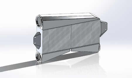 S550 Mustang Pro/Series, TT, 1200hp - HP Race Brands - Shearer Fabrications, Inc. - Intercooler