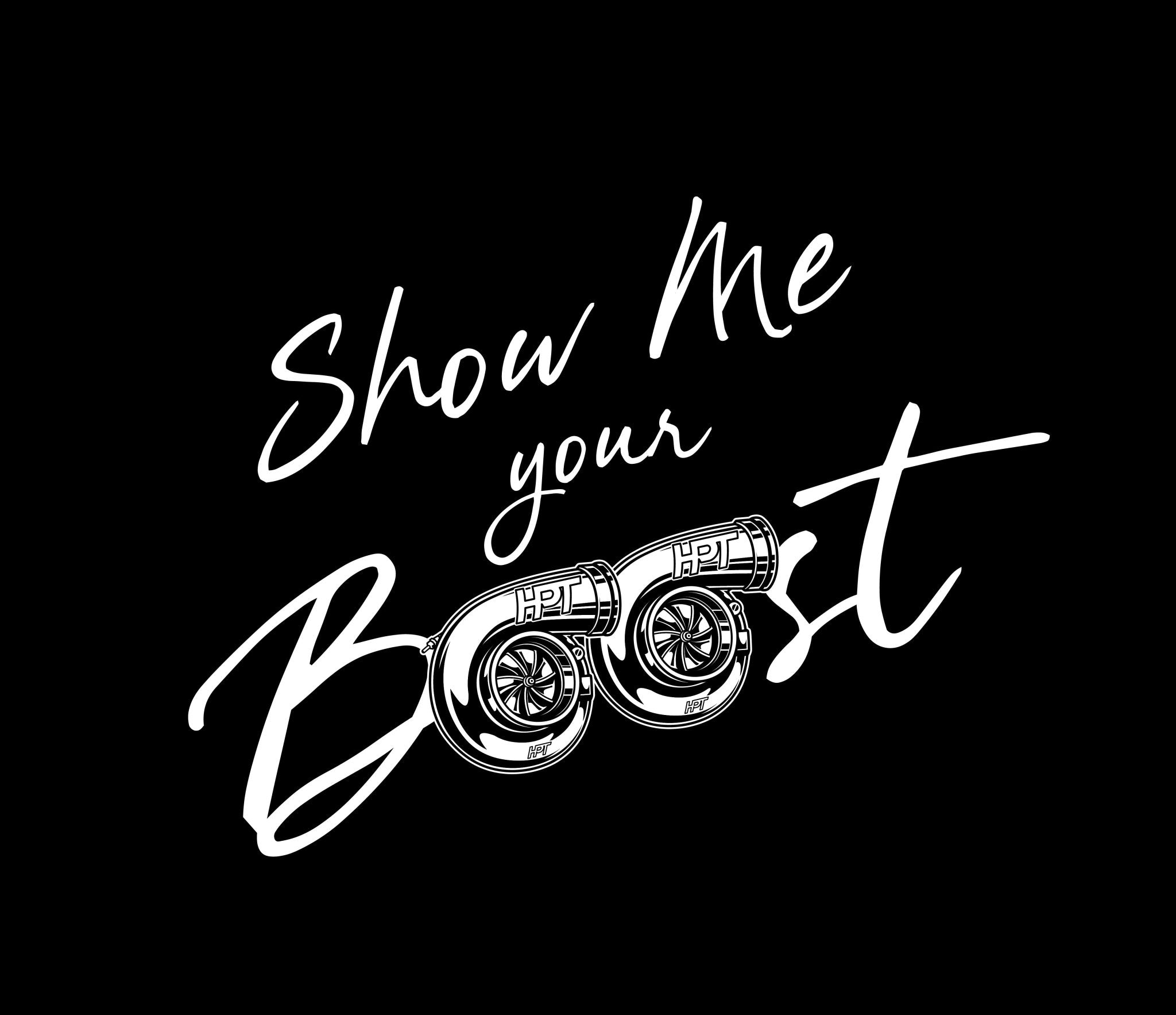 Show Me Your Boost - HPT Turbo Ladies Tank - HP Race Brands - HPT Turbo - Apparel & Merchandise