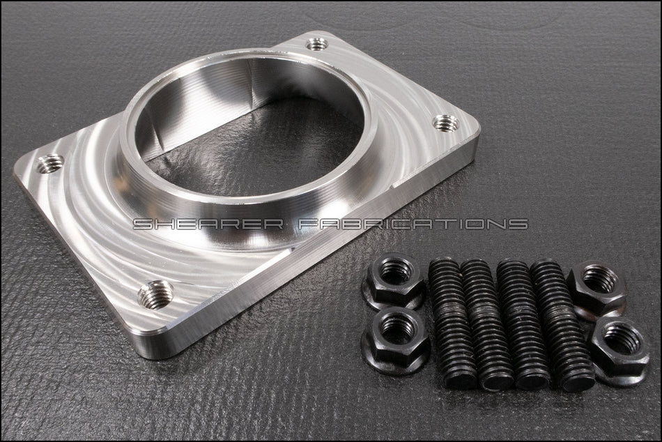 Single Inlet Open T6 - HP Race Brands - Shearer Fabrications, Inc. - Turbo Flange