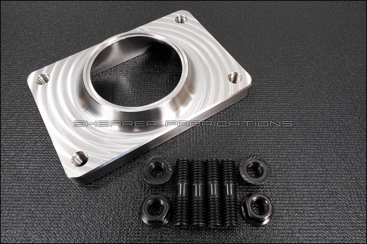 Single Inlet Open T6 - HP Race Brands - Shearer Fabrications, Inc. - Turbo Flange