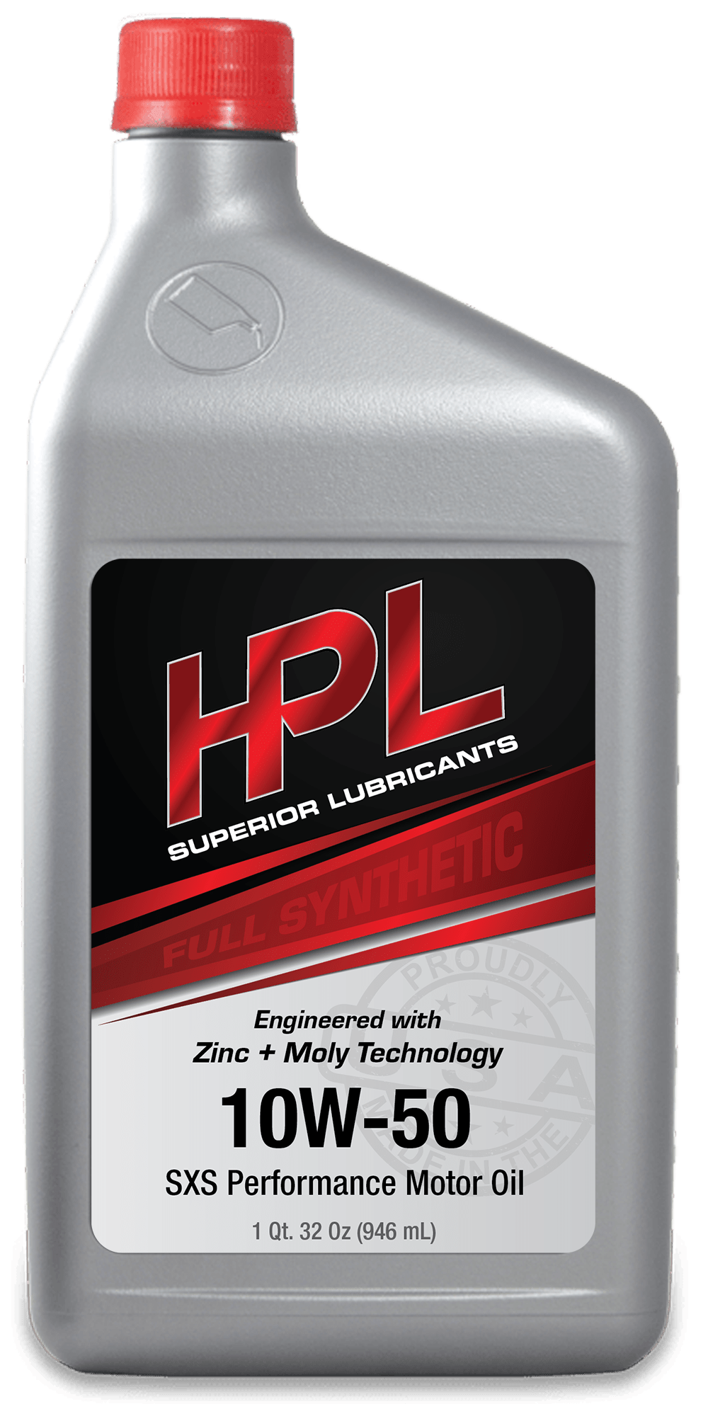 SXS 10W50 Motor Oil - HP Race Brands - HPL Superior Lubricants - Engine Oil