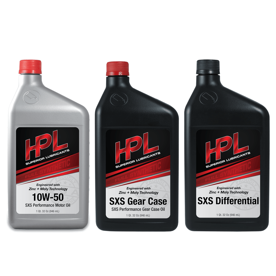 SXS Oil Kit - HP Race Brands - HPL Superior Lubricants - 