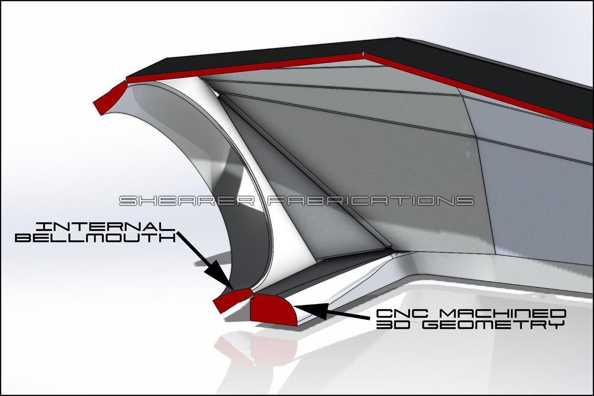 TSP Titan Sheetmetal Lid - HP Race Brands - Shearer Fabrications, Inc. - Intake Lid