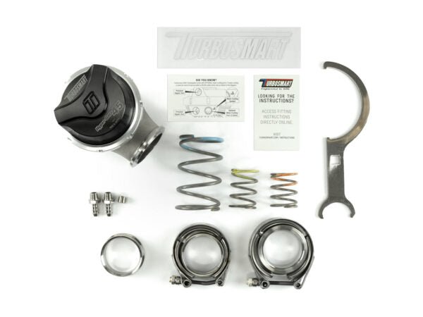 Turbosmart GenV HyperGate45 7psi External Wastegate (Black) - HP Race Brands - Turbosmart - Wastegate