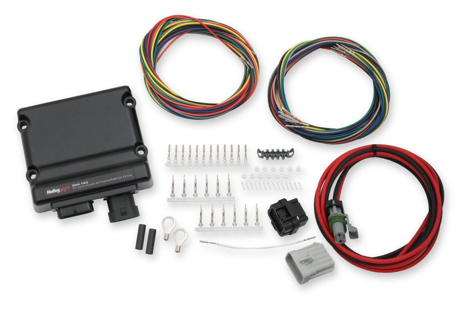 Holley EFI 554 - 142 INJECTOR DRIVER MODULE, W/ HARNESS - HP Race Brands - Holley - Electronics